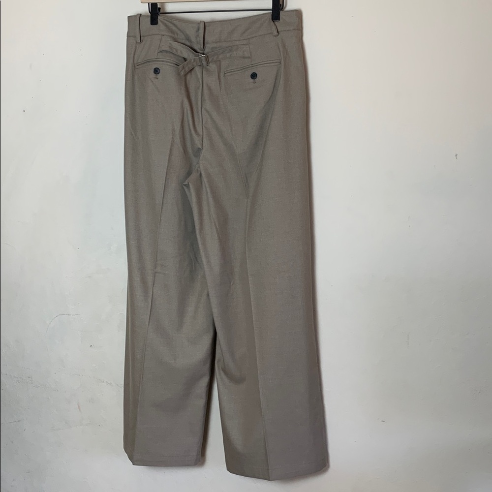 Madewell The Harlow Wide-Leg Trouser in Brushed Twill NWT Size 12 - Picture 6 of 9